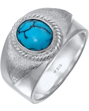 Kuzzoi Ring Howlith - Blau
