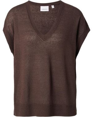 Comma, Pullover - Braun
