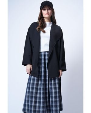 Trend Alaçatı Stili Trend Alaat Stili Mantel - Blau