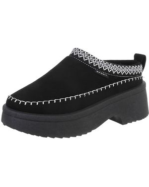 Ital-Design Clogs - Schwarz