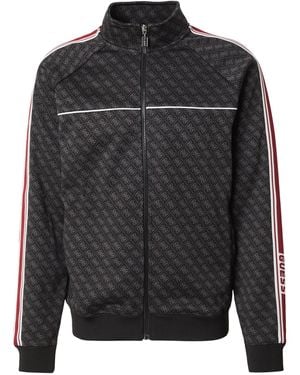 Guess Sportsweatjacke Parimo - Schwarz