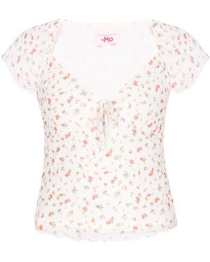 myMo Bluse Young Fashion - Weiß