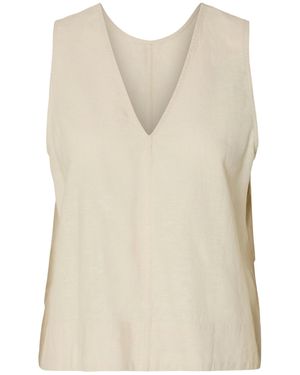 SELECTED Bluse Slflinna - Natur
