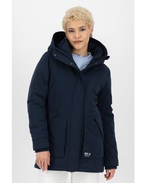 Alife & Kickin Winterjacke Flora - Blau