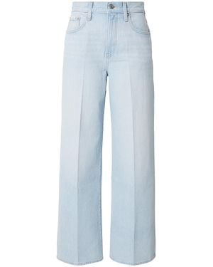 Calvin Klein Jeans Whiskered Wide Leg - Blau