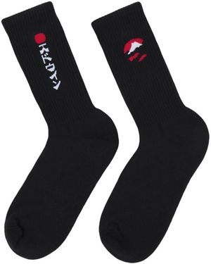 Edwin Socken Kamifuji Socks - Schwarz
