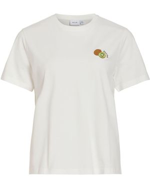 Vila Shirt - Weiß