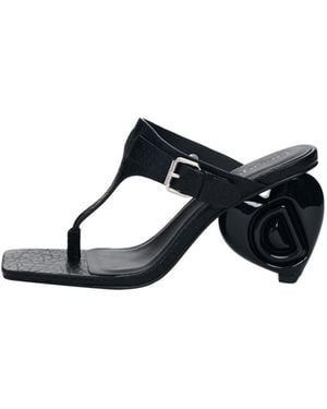 Desigual Sandalette Mit Absatz - Schwarz