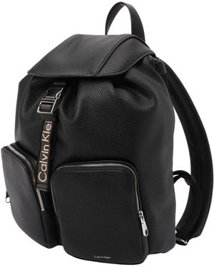Calvin Klein Rucksack Webbing - Schwarz