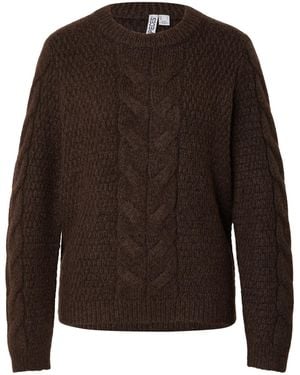 Pieces Pullover Pcnina - Braun