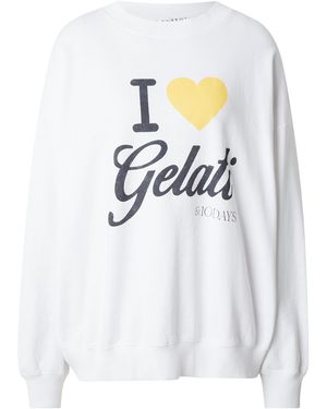 10Days Sweatshirt Gelati - Weiß