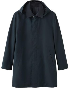 Mango Übergangsparka Gale - Blau