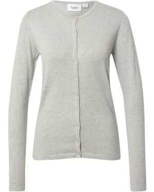 Saint Tropez Strickjacke Mila - Grau