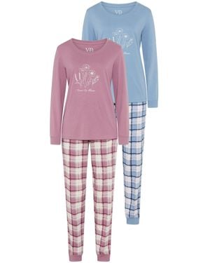 vivance active Pyjama - Rot