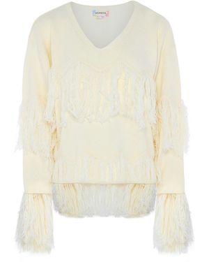 Ebeeza Pullover - Weiß