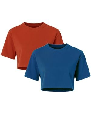 C&City T-Shirt - Blau