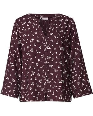 Street One Bluse - Rot
