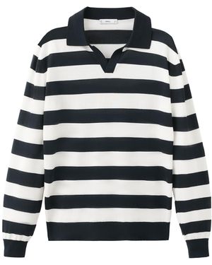 Mango Pullover Claude - Blau
