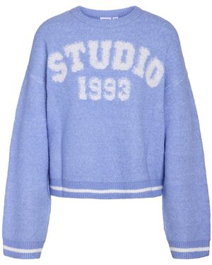 Noisy May Pullover Amari - Blau