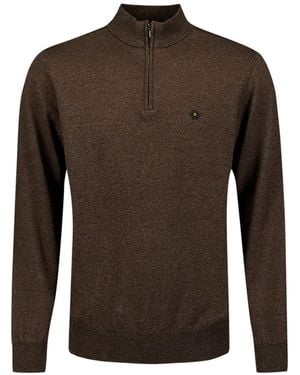 No Excess Pullover - Braun