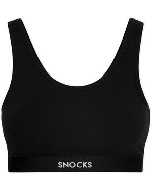 Snocks Soft Bh - Schwarz