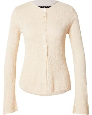 Sisley Strickjacke - Weiß