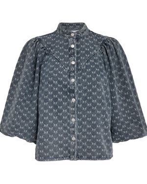 Minus Shirt Sienne Shirt - Blau