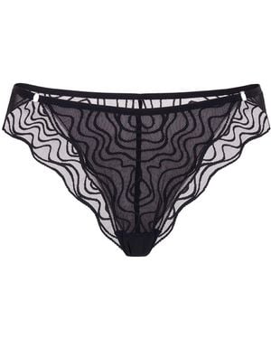 Joop! Brasilslip Wave Lace - Schwarz