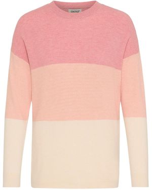 Oxmo Strickpullover Oximanny Ls - Pink