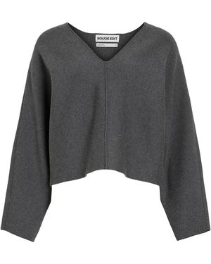 ROUGE EDIT Pullover - Schwarz