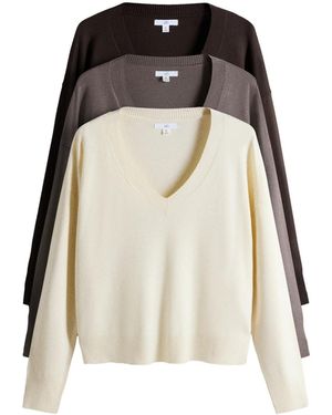 The Set Pullover - Schwarz
