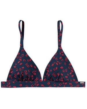 Schiesser Bikini-Top Match Swim - Blau