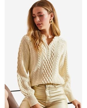 Bianco Lucci Pullover - Natur