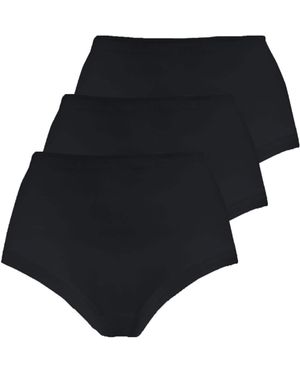 NINA VON C Slip Fine Cotton - Schwarz