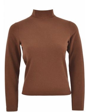 FRESHLIONS Langarmshirt Havin - Braun