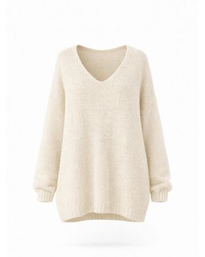 Worldclassca Oversizepullover - Weiß