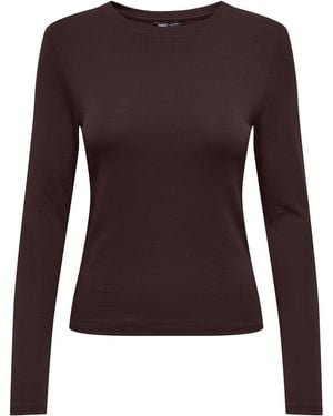 ONLY Shirt Onlriley - Braun