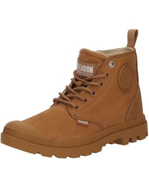 Palladium Schnürstiefelette Pampa - Braun