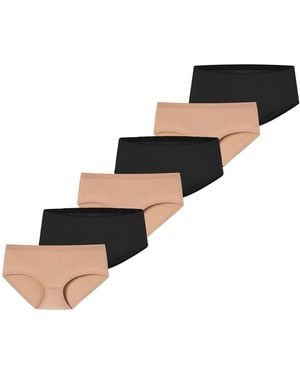 Schiesser Panty Invisible Cotton - Schwarz