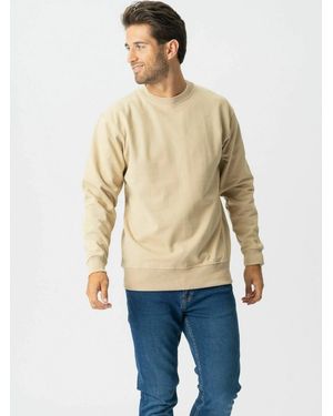 TeeShoppen Pullover Sweatshirt - Natur