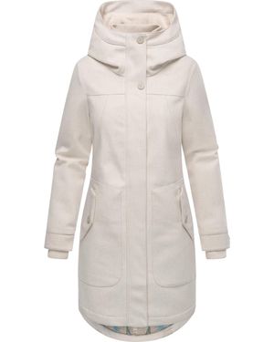 Ragwear Funktionsmantel Jannisa - Weiß