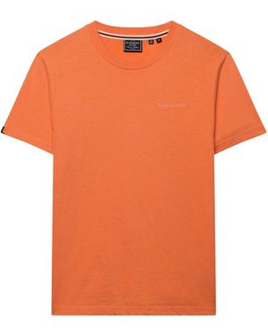 Superdry & Co T-Shirt Essential Company - Orange