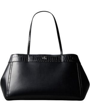 Calvin Klein Schultertasche - Schwarz