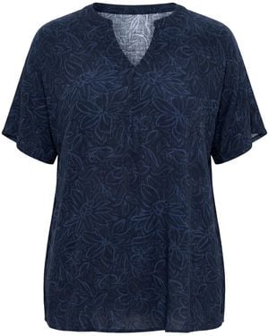 Ulla Popken Tunika - Blau