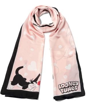 Braccialini Schal Foulard Looney Tunes - Mehrfarbig