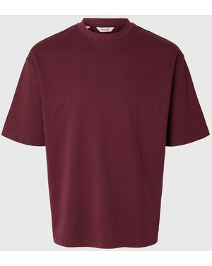 SELECTED T-Shirt - Rot