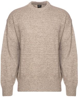 BOSS Pullover C-Hercole - Natur
