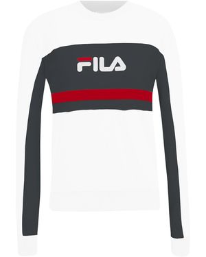 Fila Sportsweatshirt Lishui - Weiß