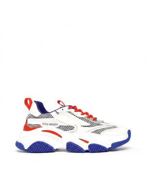Steve Madden Sneaker Low Possession Lace-Up Low-Profile Shoes - Weiß