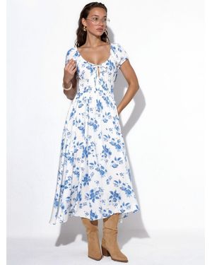 Busem Maxi Kleid - Blau
